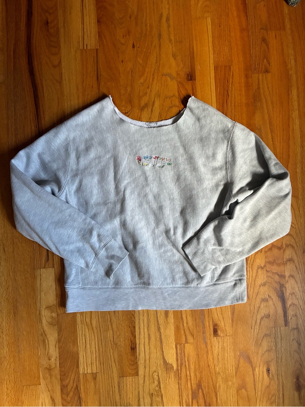 Conan Gray Embroidered Heather Crew Neck